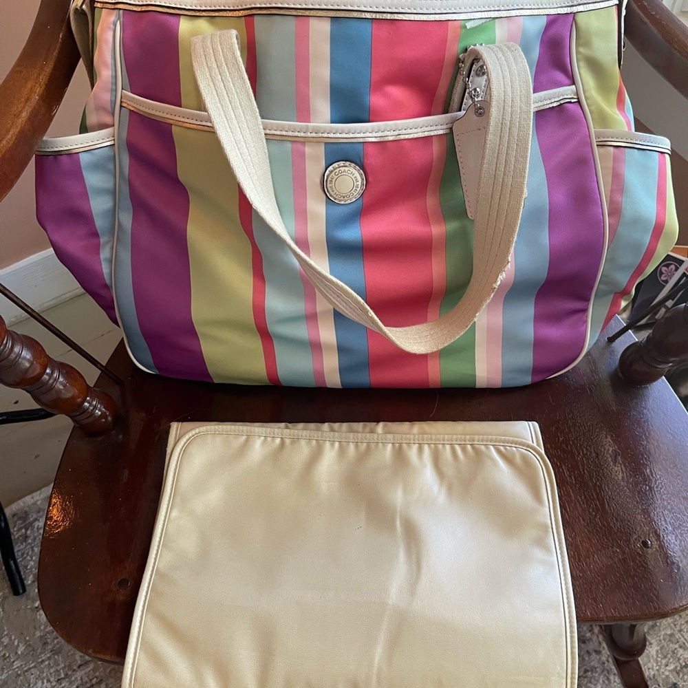 Coach diaper bag